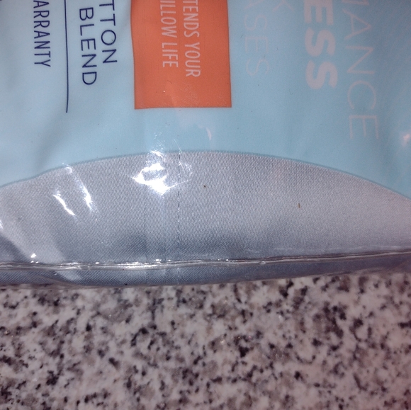 King Pillowcase 2 pack. Tempur-Pedic Performance Softness Egyptian Cotton Blend - Picture 3 of 5